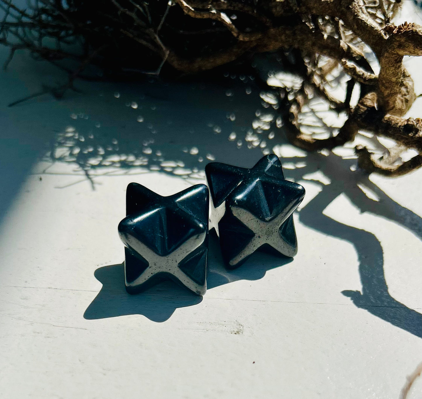Cube Merkaba en shungite