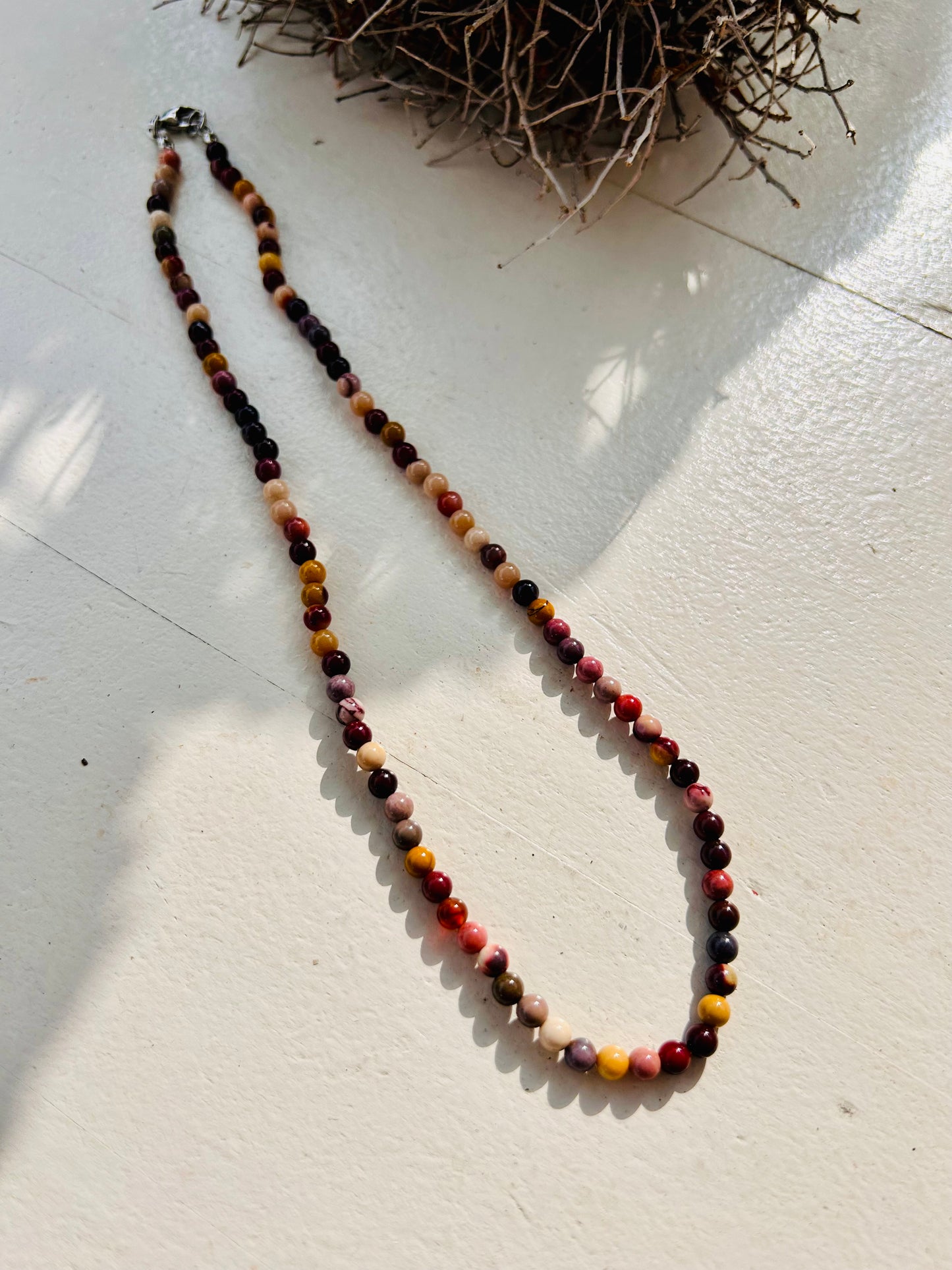 Mookait – Edelstein-Kette