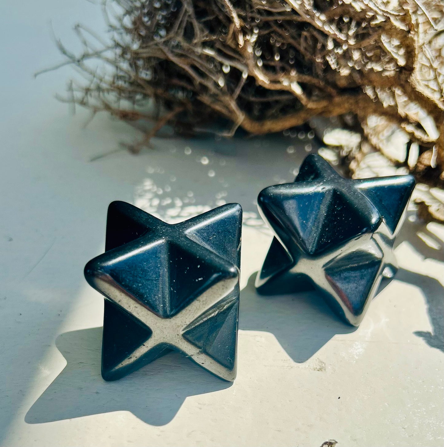 Cube Merkaba en shungite