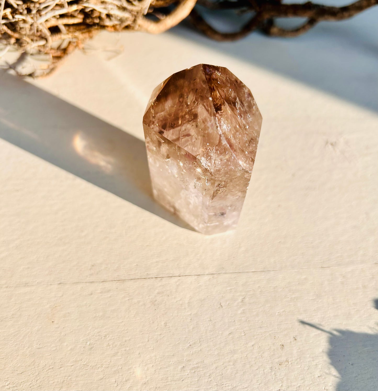 Quartz fumé/Améthyste fantôme | Unique