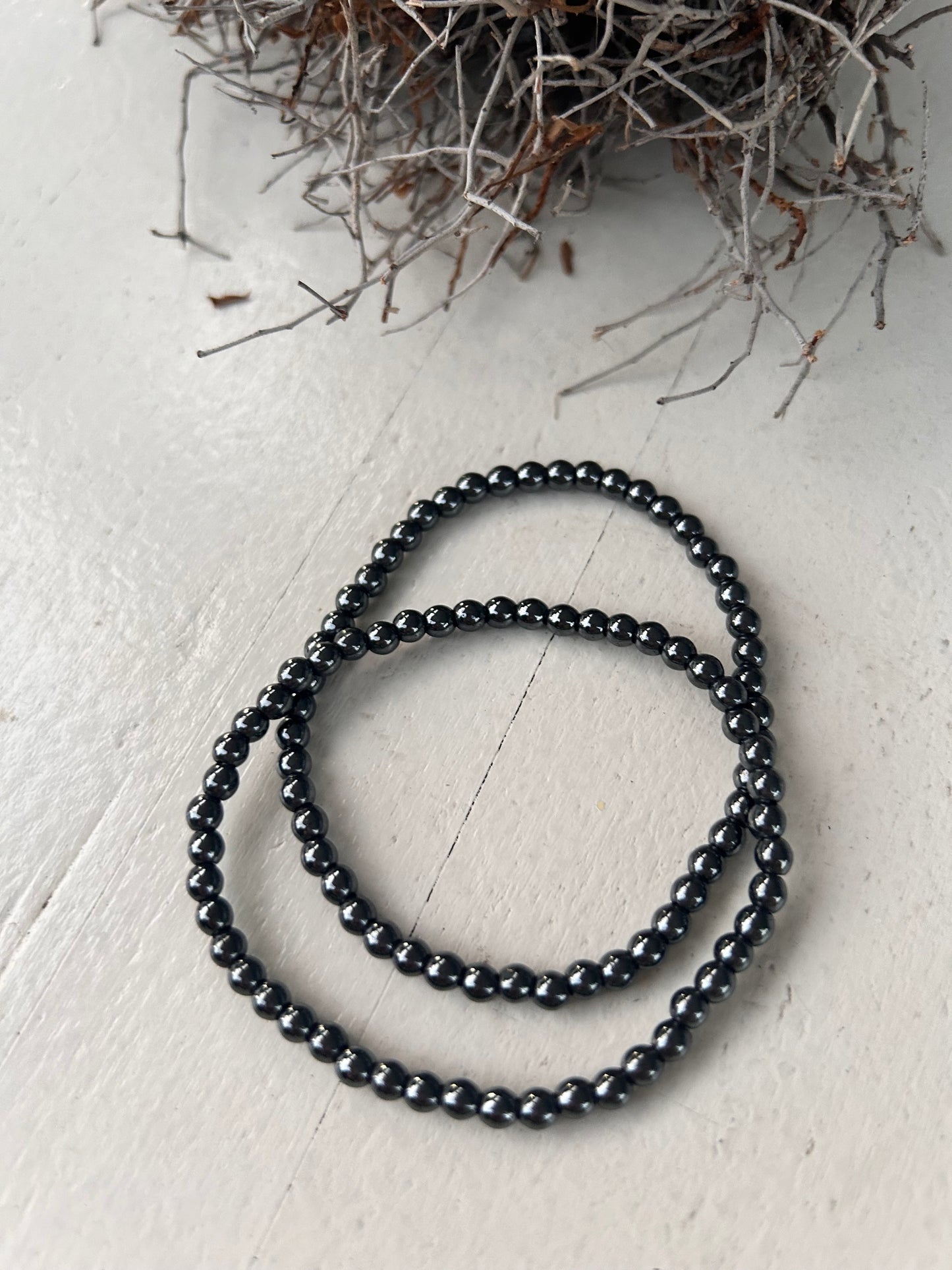 Bracelet en hématite