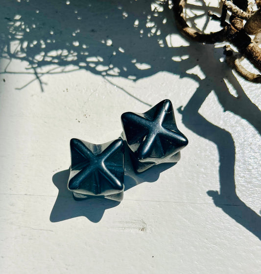 Schungit Merkaba Würfel