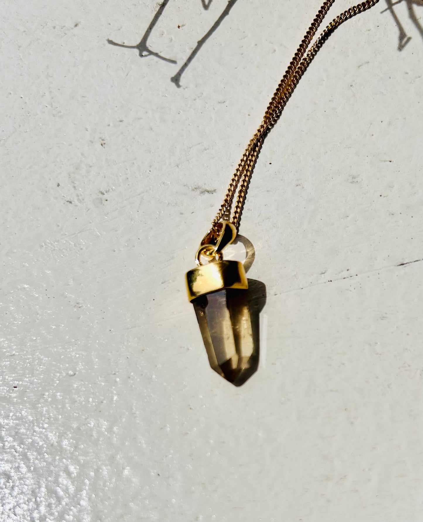 Pendentif en citrine