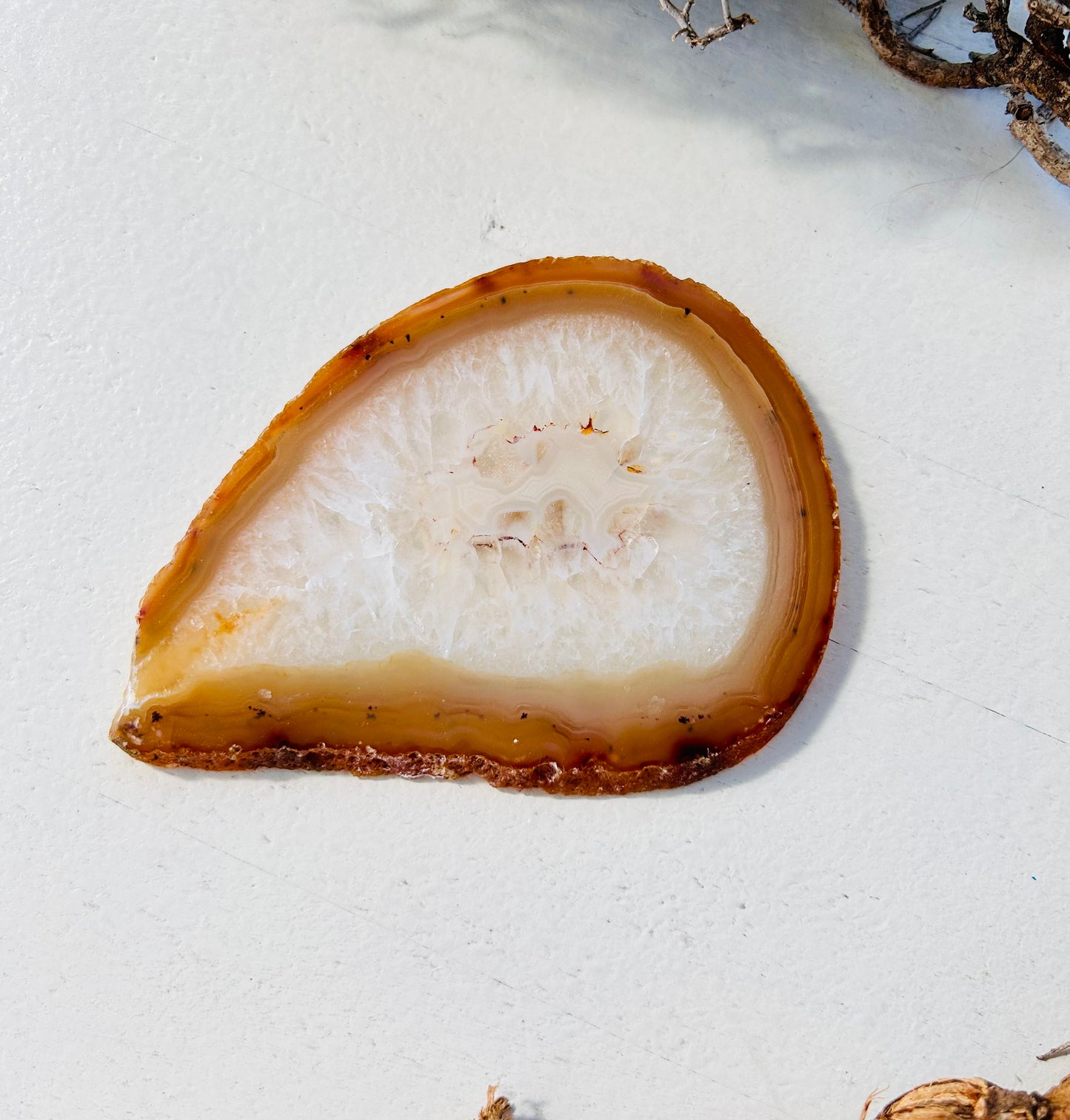 Tranche d'agate | Unique