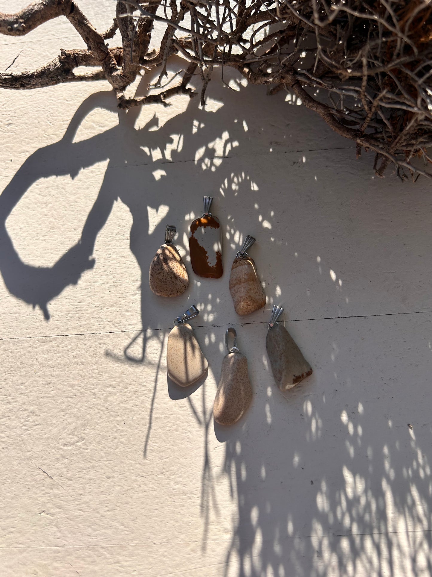 Vortextite Trommelstein Anhänger