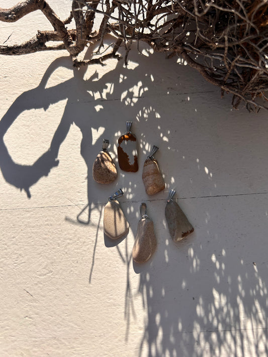 Vortextite Trommelstein Anhänger