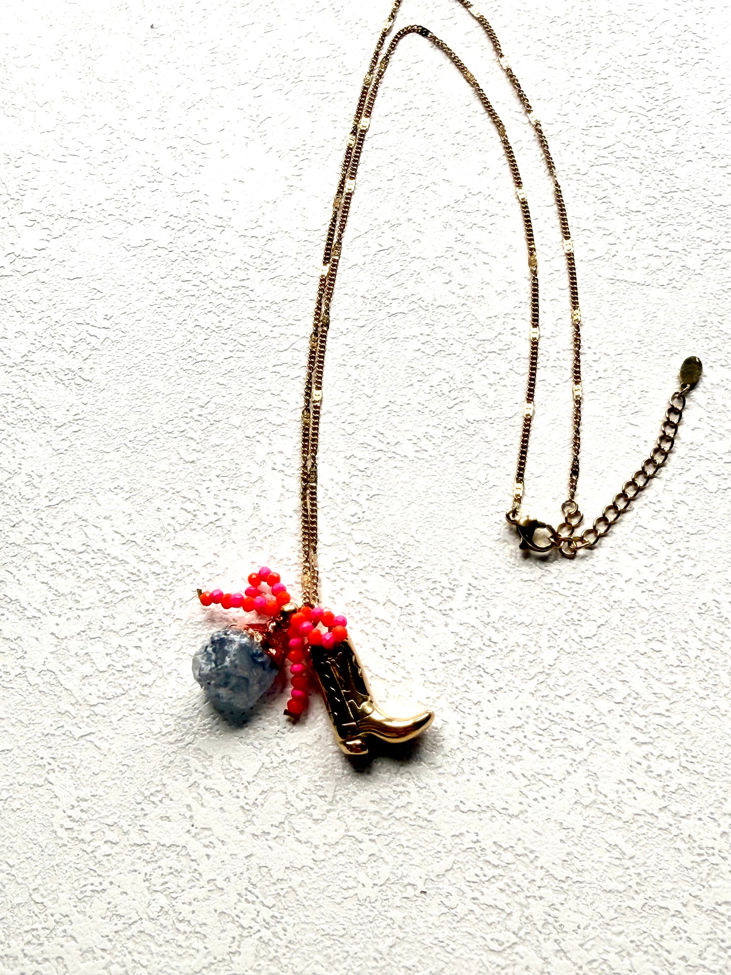 Beth · Ranch Girl Kette mit Coelestin | Limited Edition