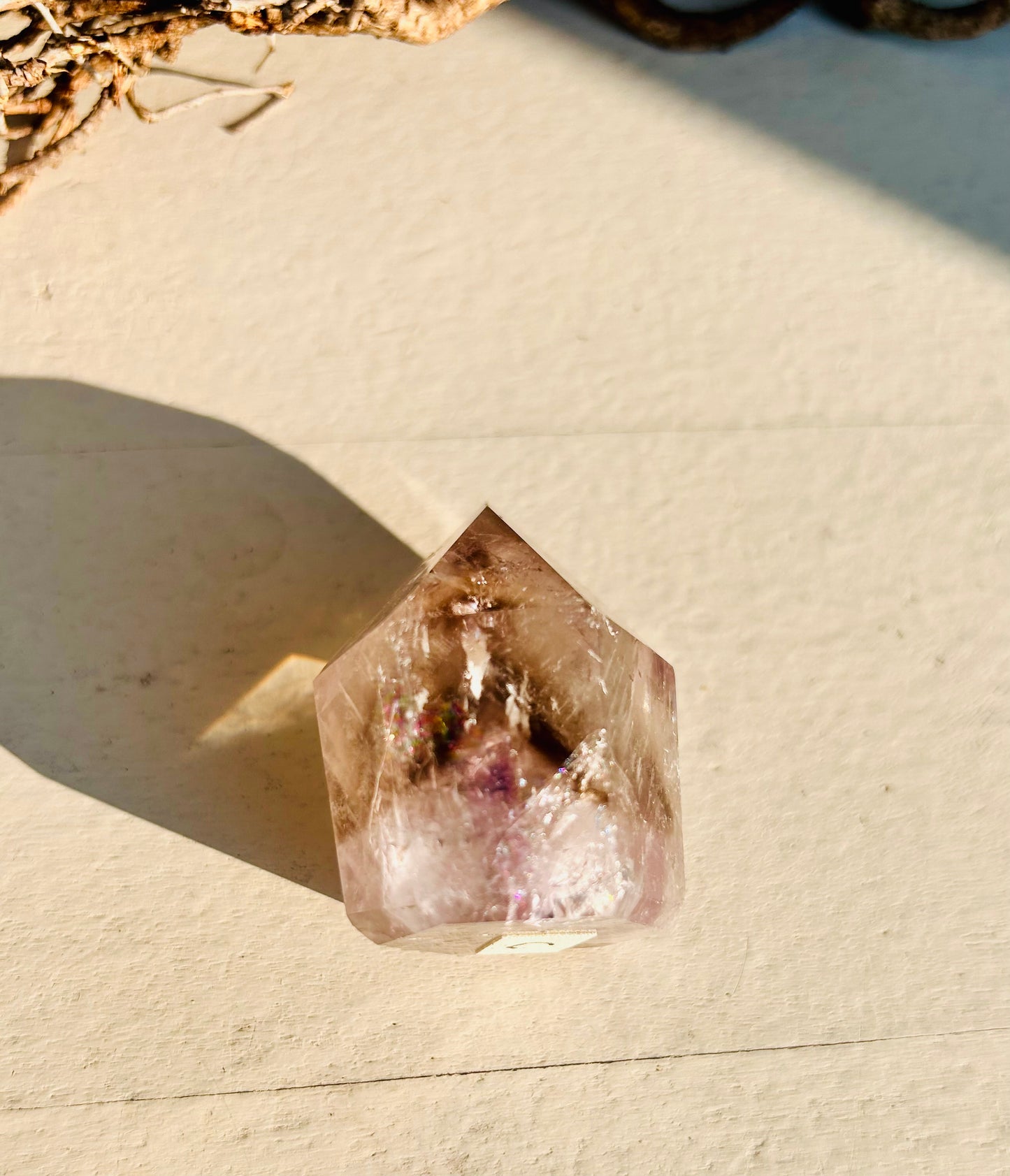 Quartz fumé/Améthyste fantôme | Unique