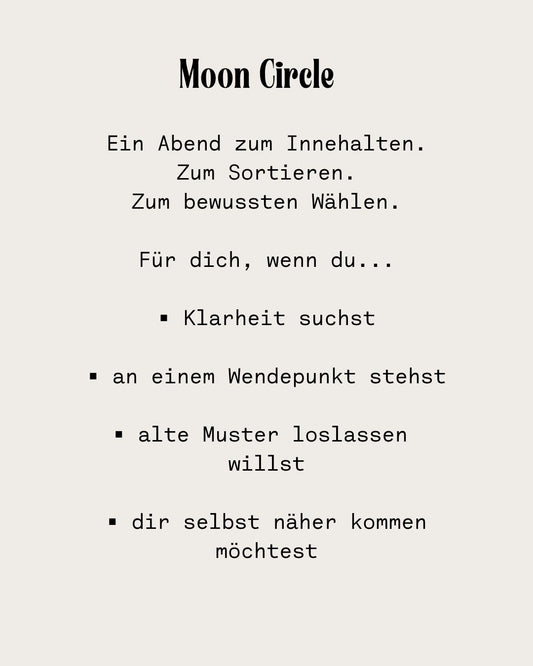 Lumia Moon Circle – Erntemond | 28.08.26 - 18.30 Uhr