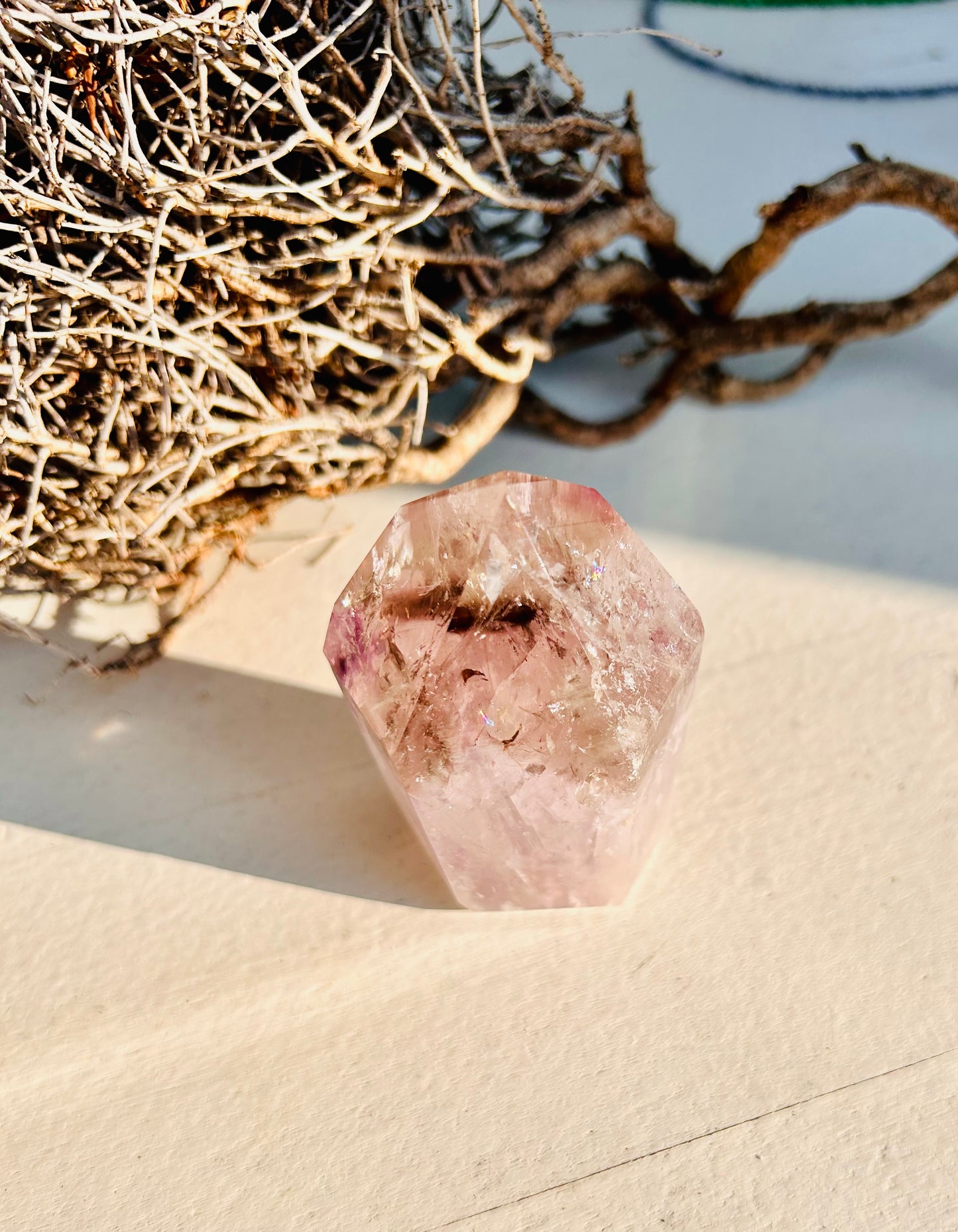 Quartz fumé/Améthyste fantôme | Unique