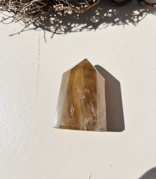 Natur-Citrin Spitzen