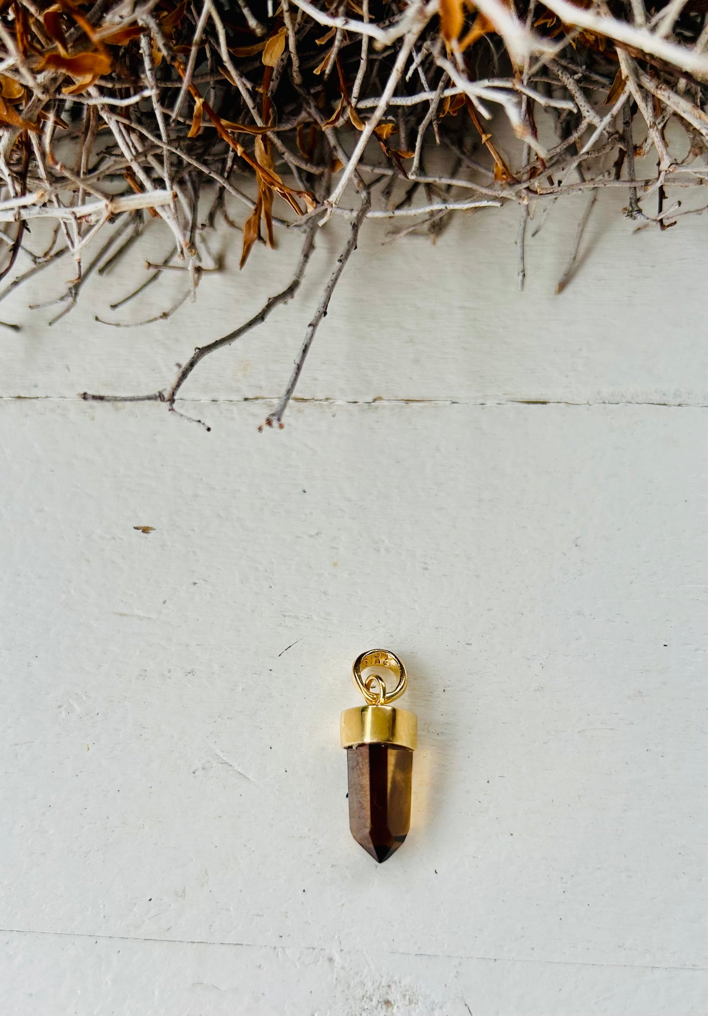 Pendentif en citrine