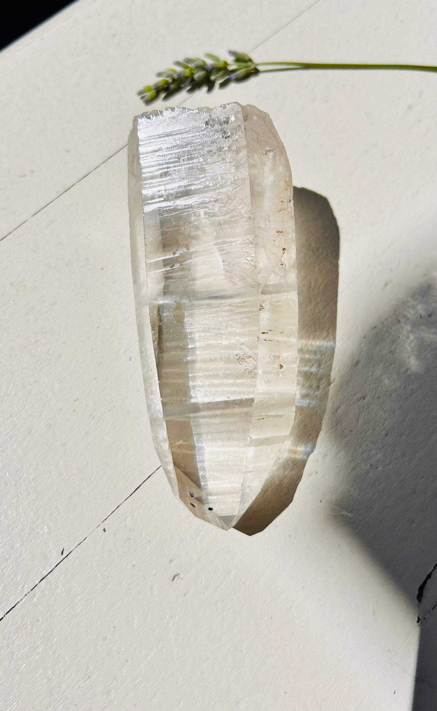 Cristal arc-en-ciel lémurien | Unique