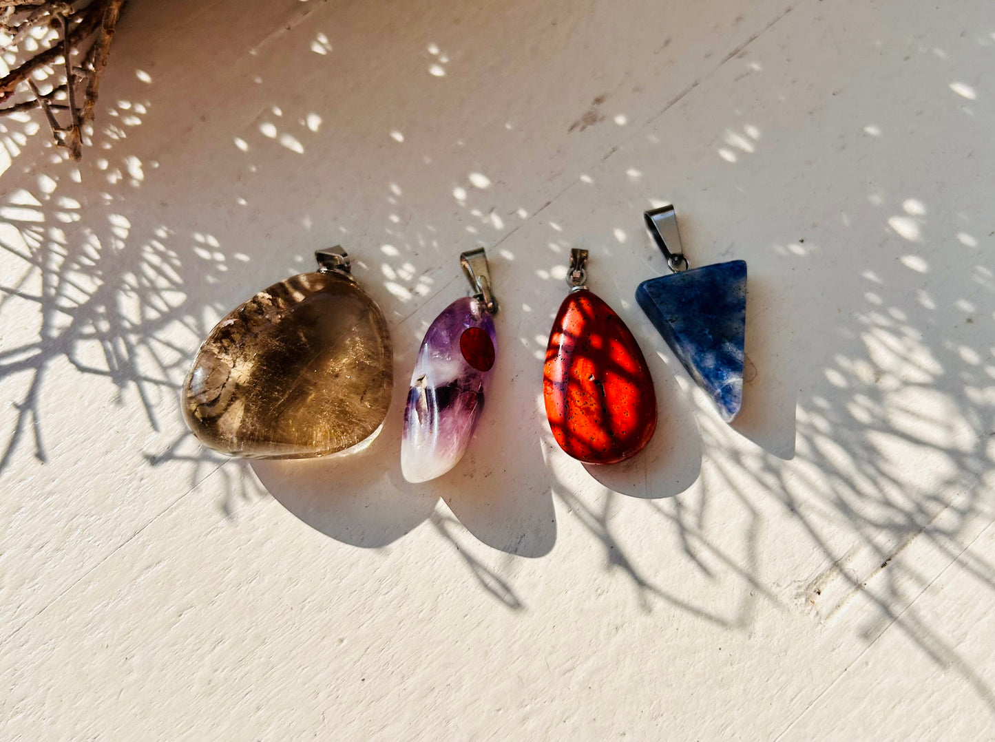 Ensemble pendentif plaqué argent | argent galvanisé | plaqué or