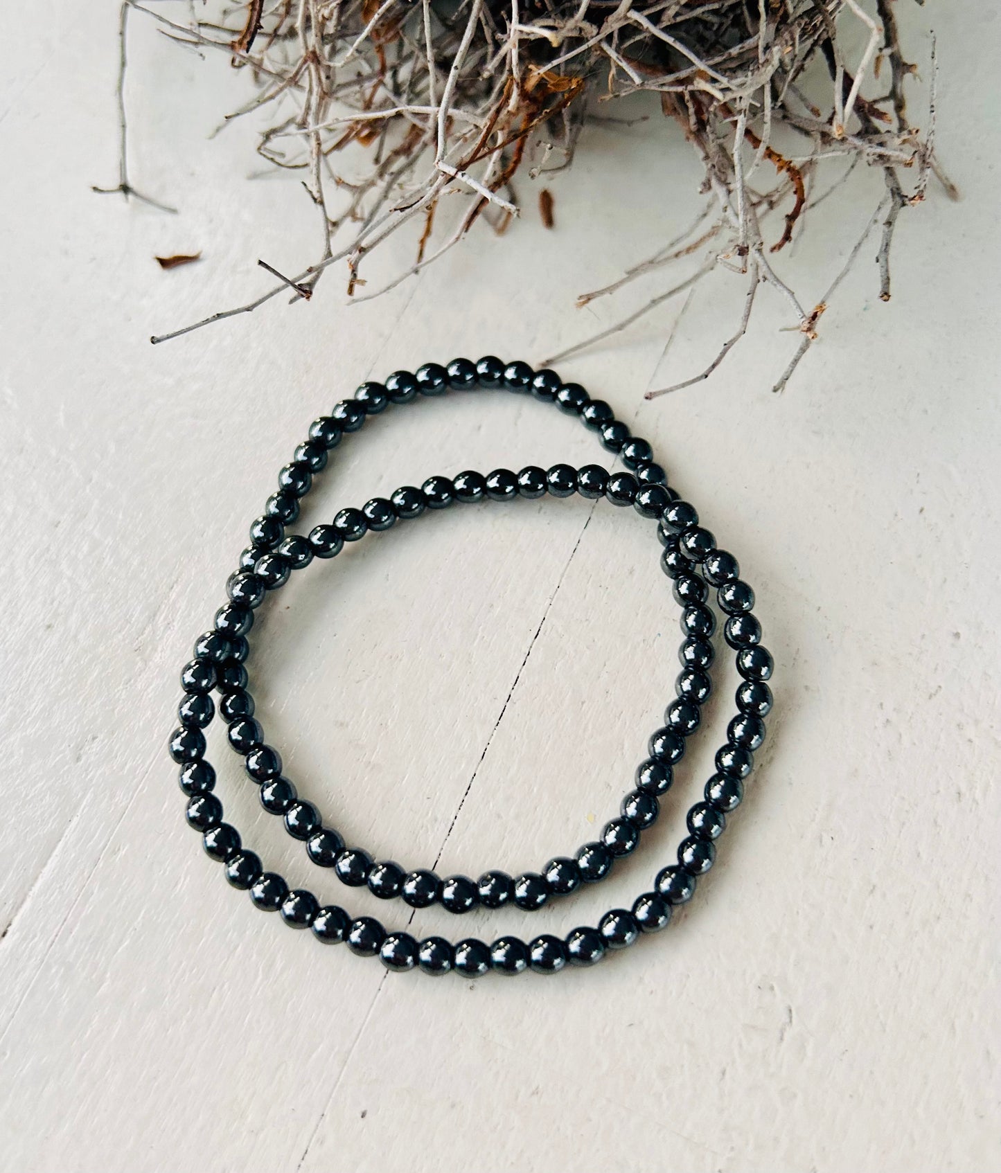 Bracelet en hématite