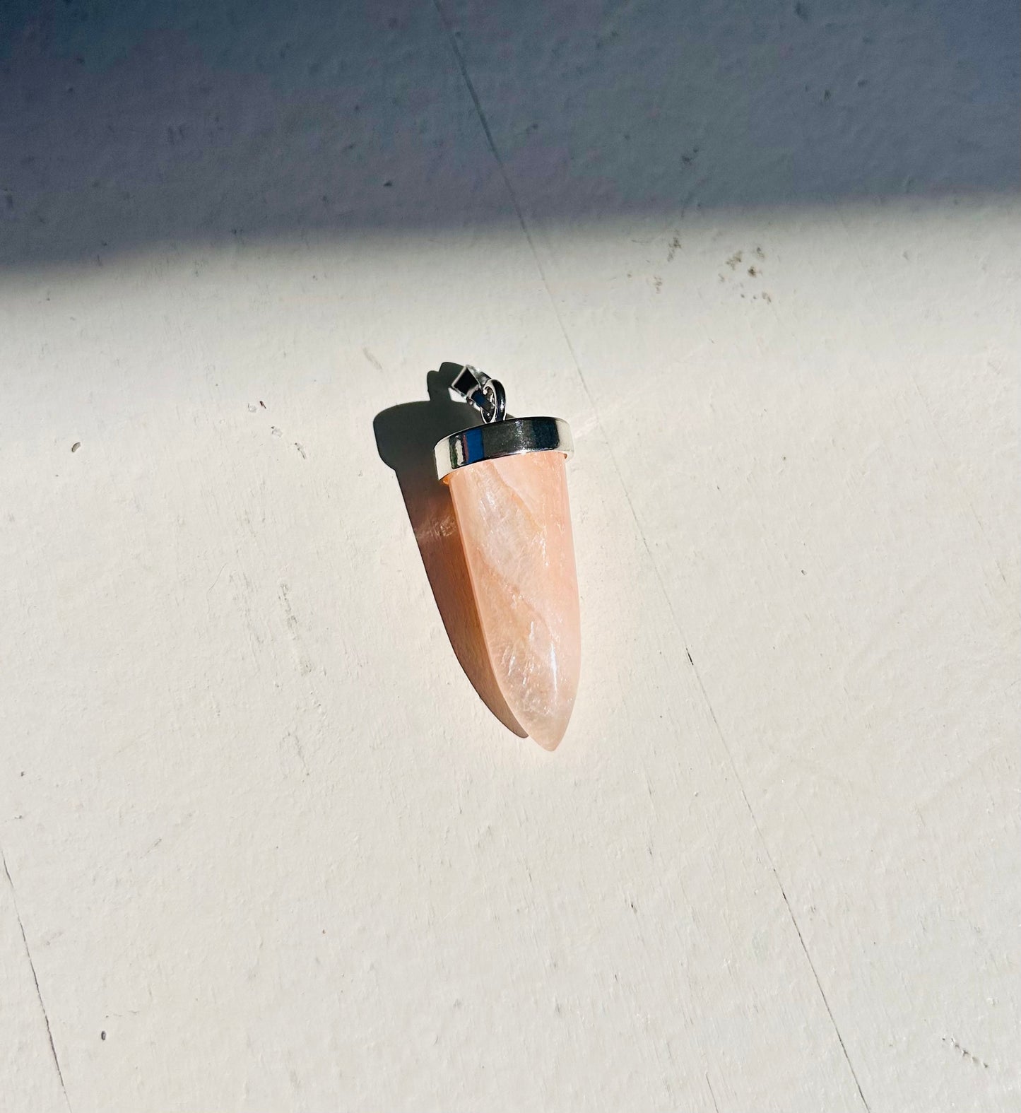 Pendentif en stilbite
