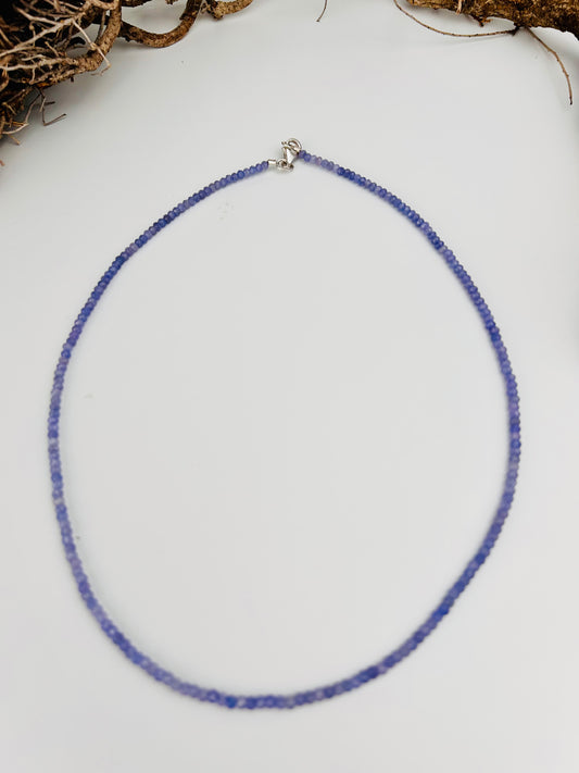 Collier tanzanite | Pièce unique