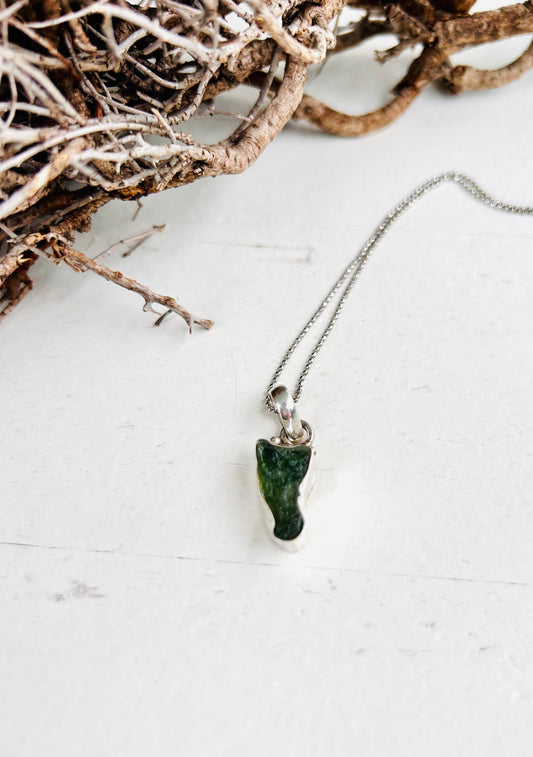 Pendentifs en moldavite | pièces uniques