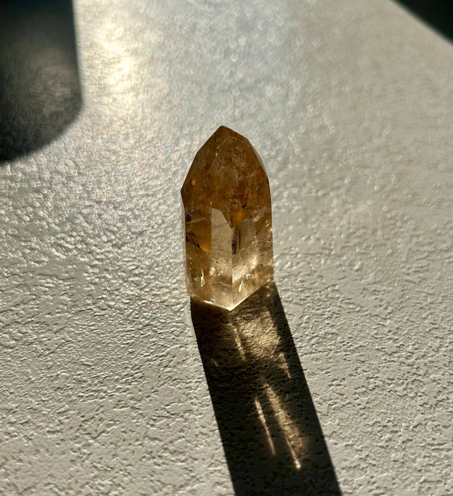 Pièces uniques en pointe de citrine naturelle