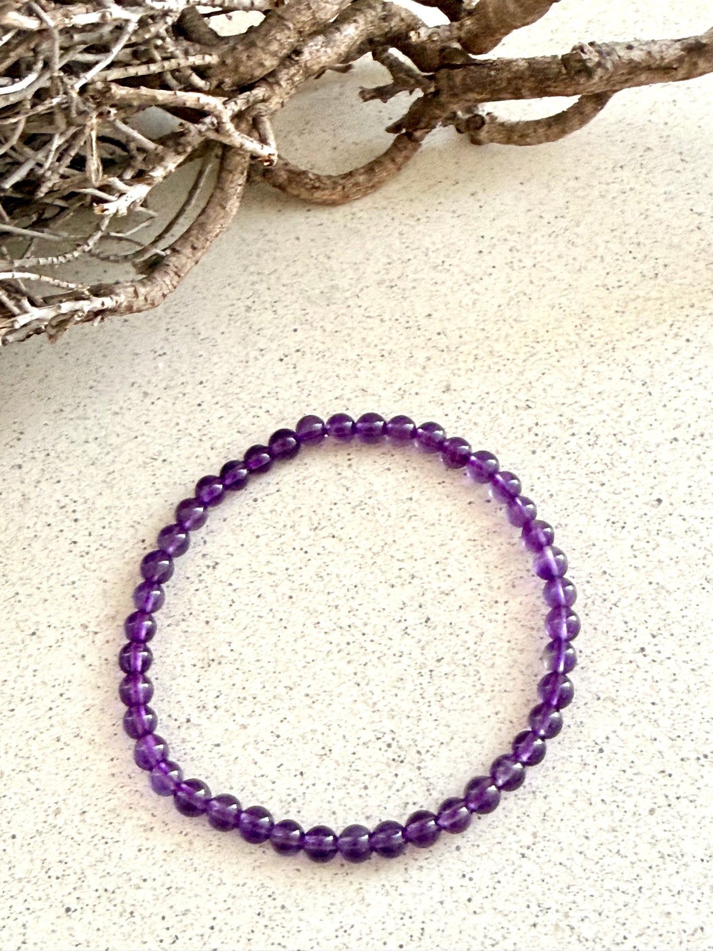 Bracelet en améthyste