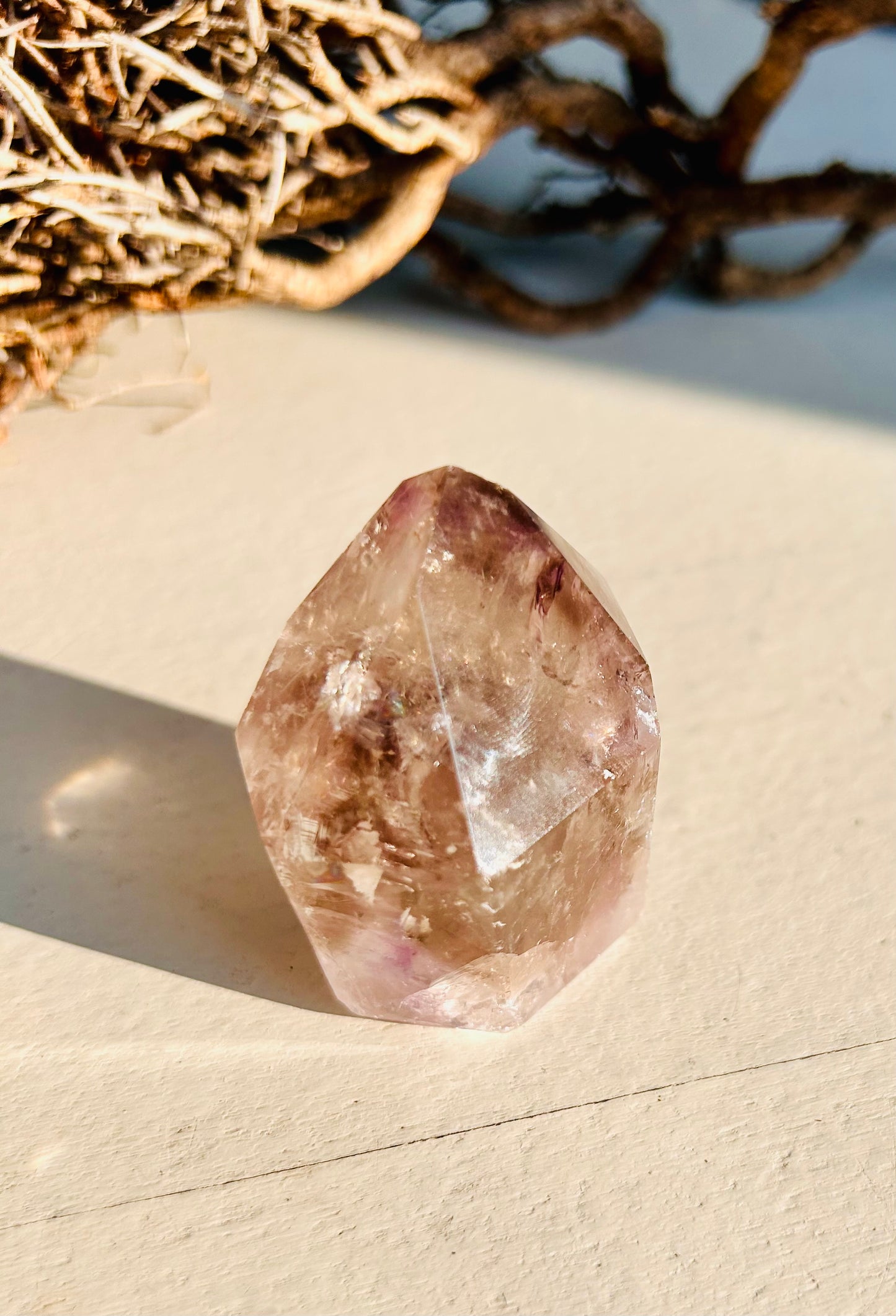 Quartz fumé/Améthyste fantôme | Unique