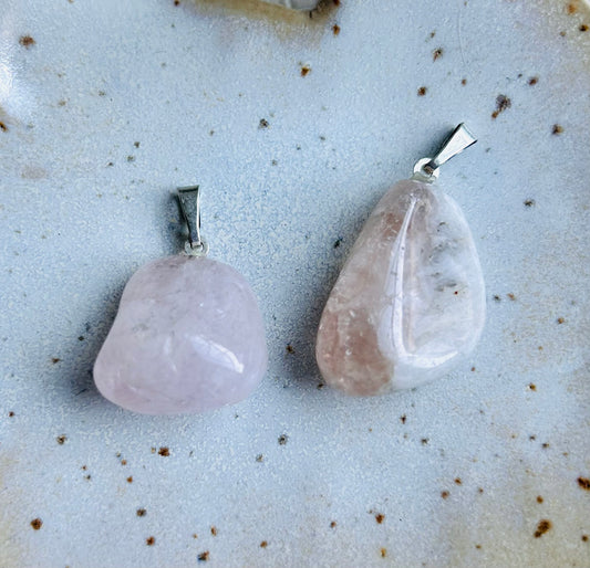 Pendentif en morganite | Mon compagnon du quotidien