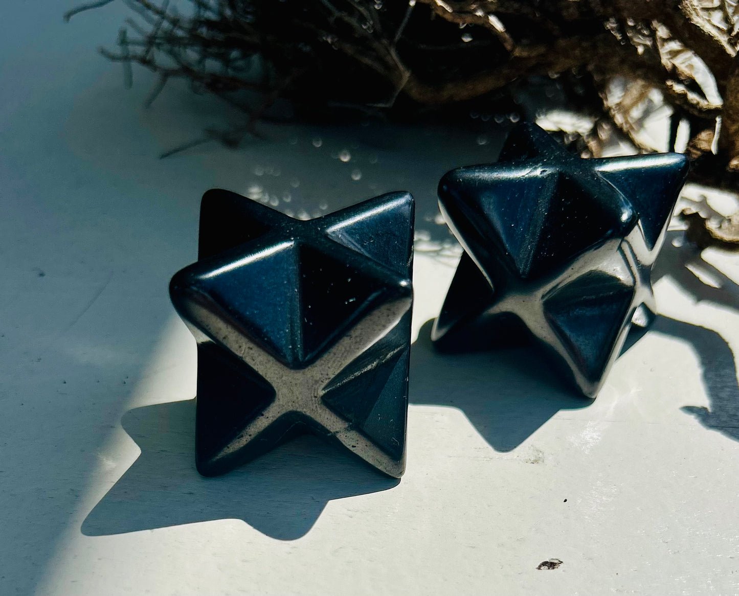Cube Merkaba en shungite