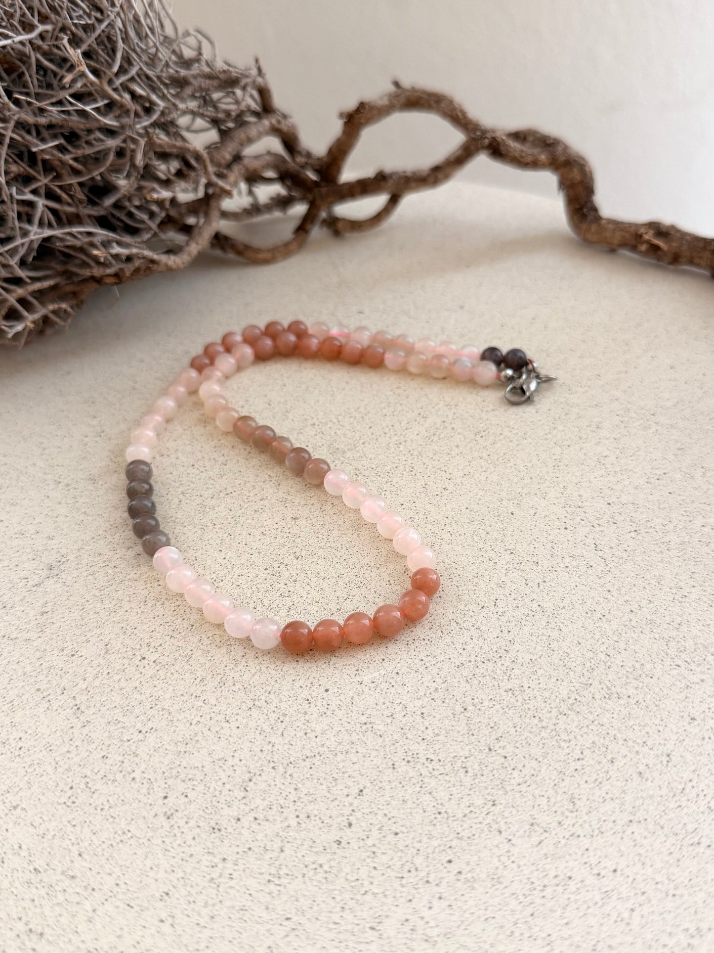 Mondstein Kette – bunt