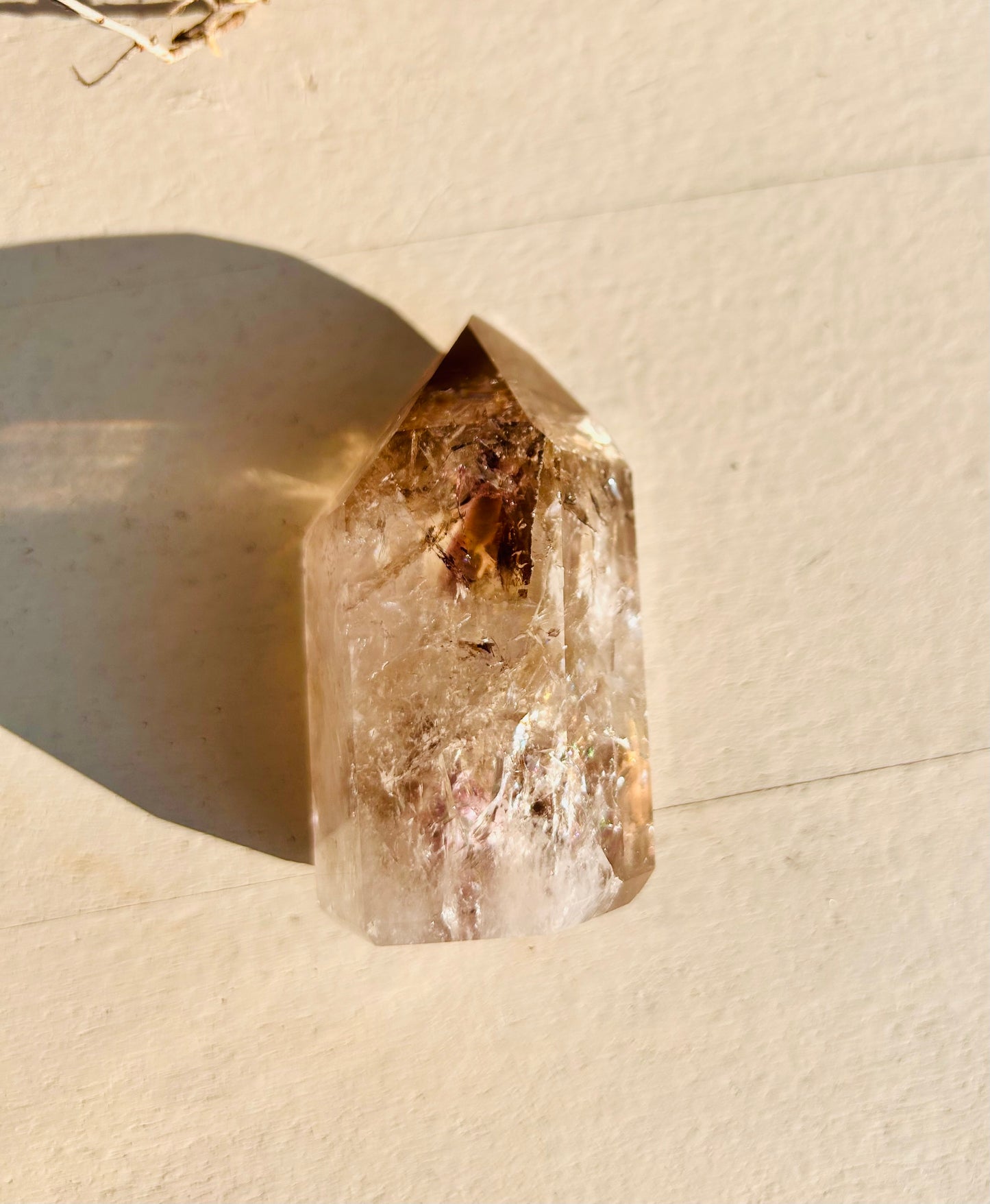 Quartz fumé/Améthyste fantôme | Unique