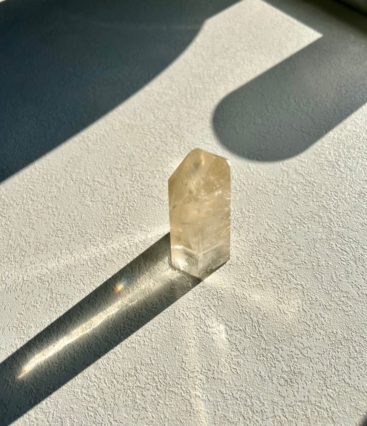 Pièces uniques en pointe de citrine naturelle