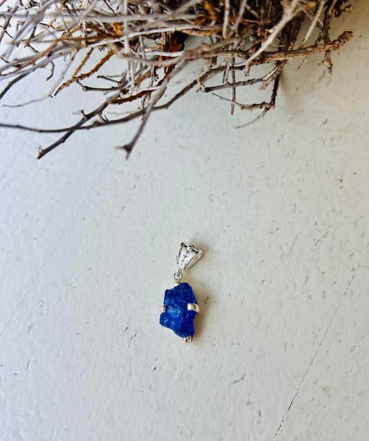 Pendentif tanzanite – argent 925