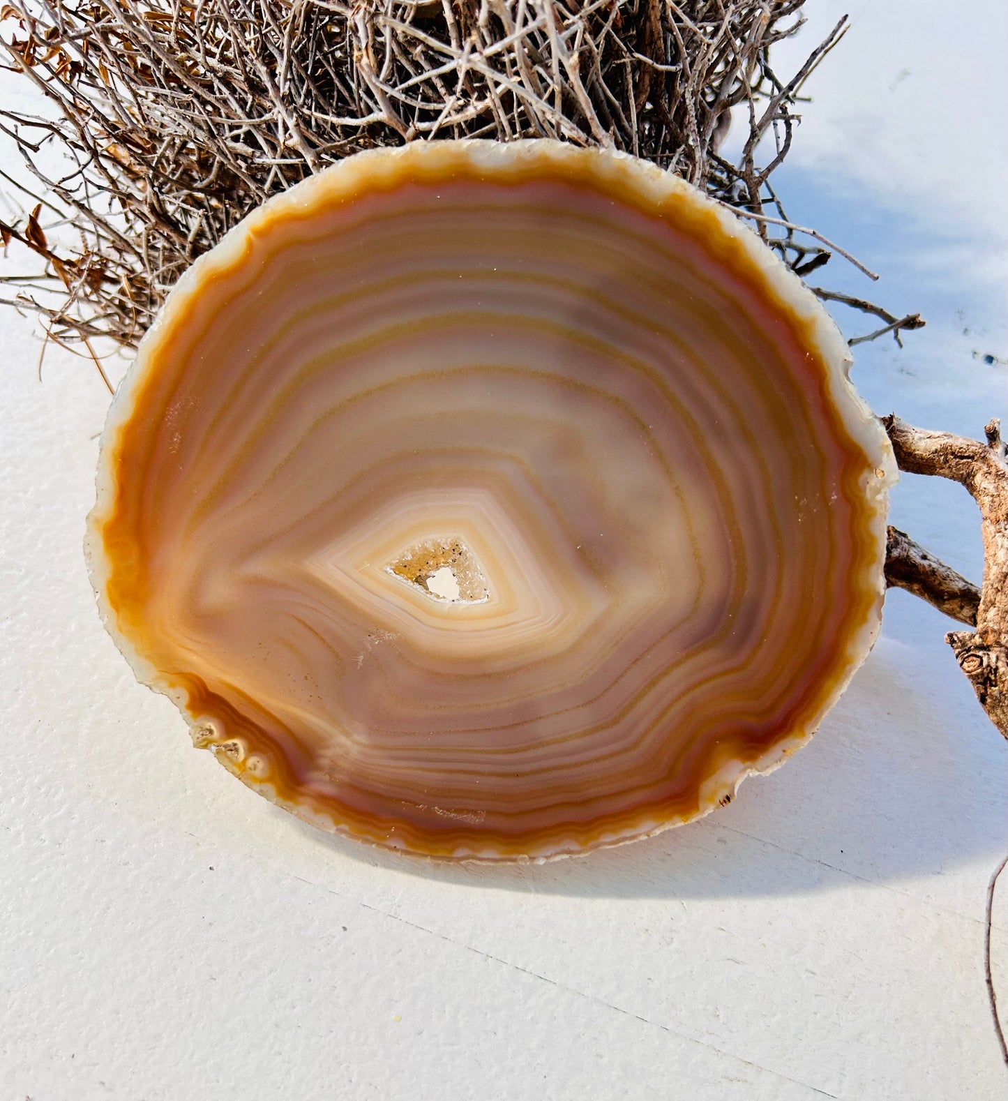 Tranche d'agate | Unique