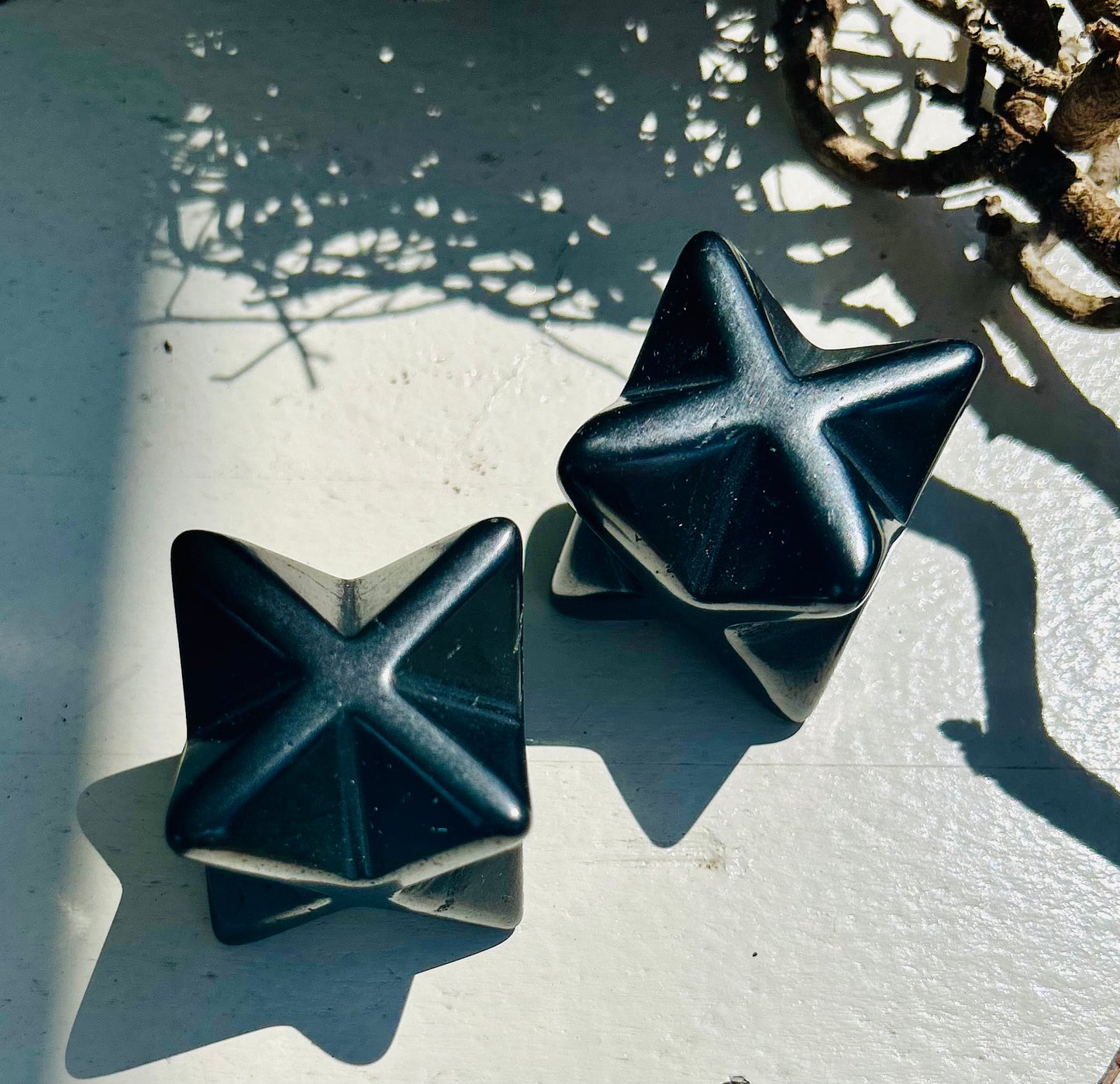 Cube Merkaba en shungite