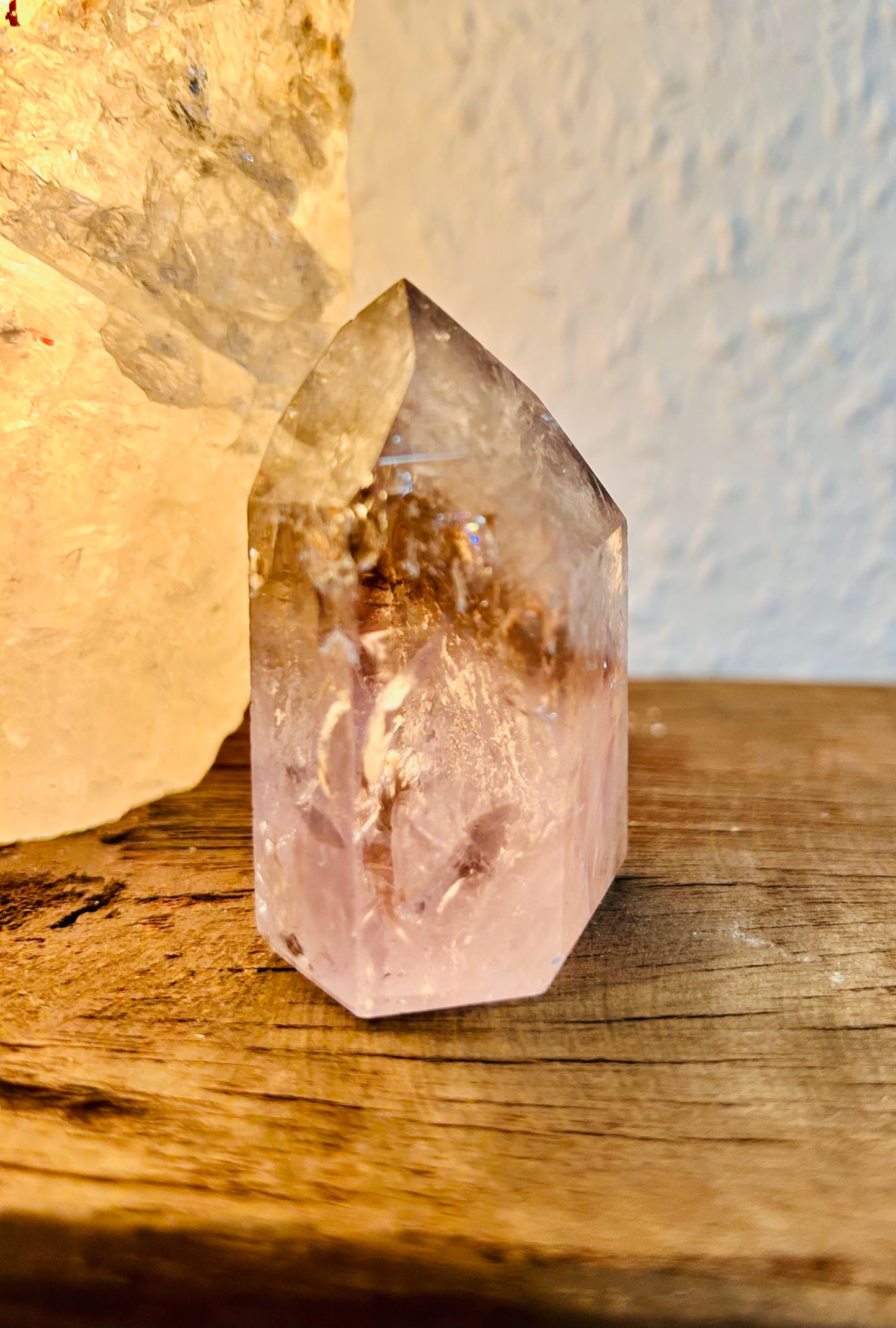 Quartz fumé/Améthyste fantôme | Unique