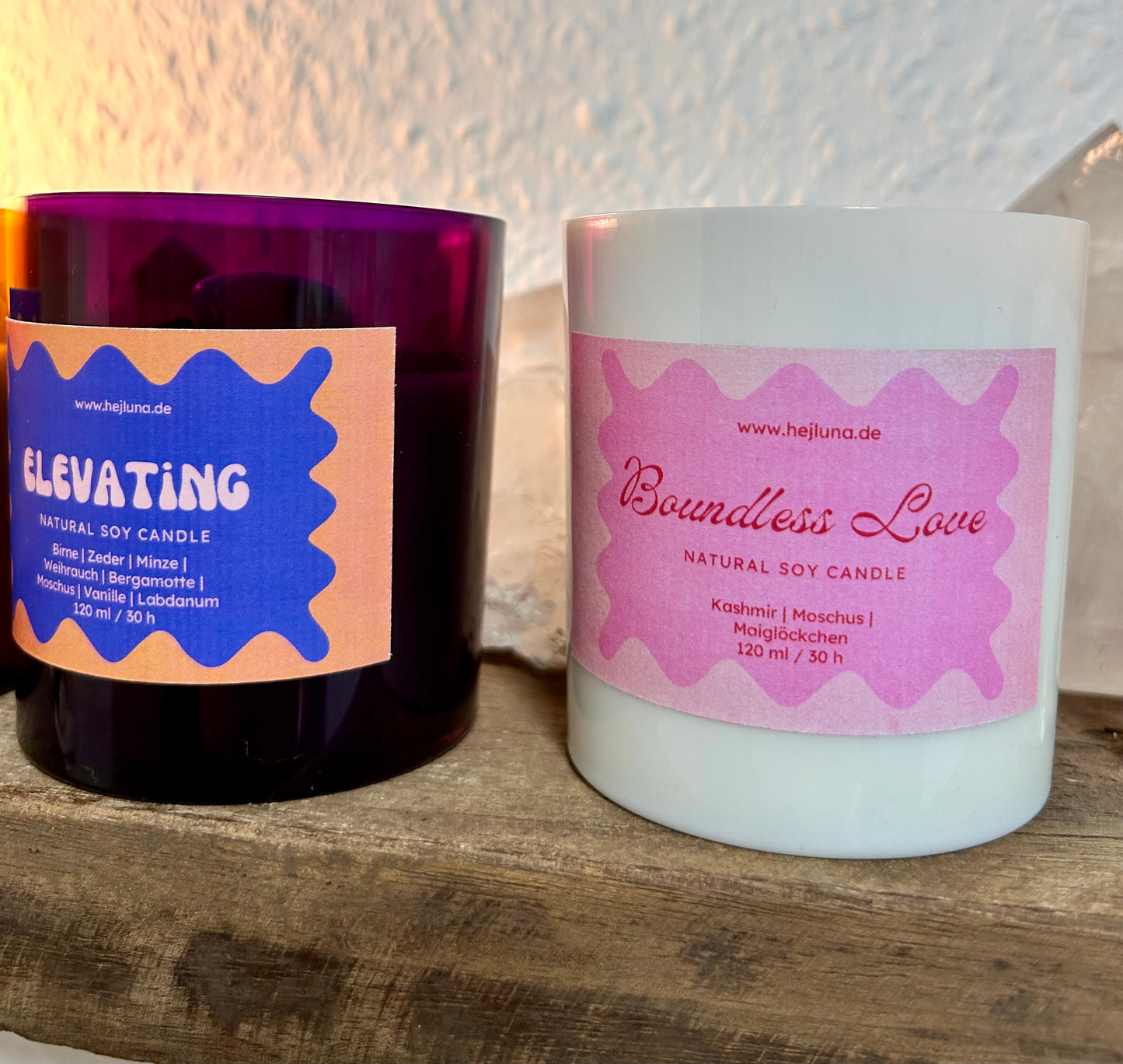 Édition Bougie Colorée : Amour Infini, Déesse du Cœur et Élévation | Édition limitée