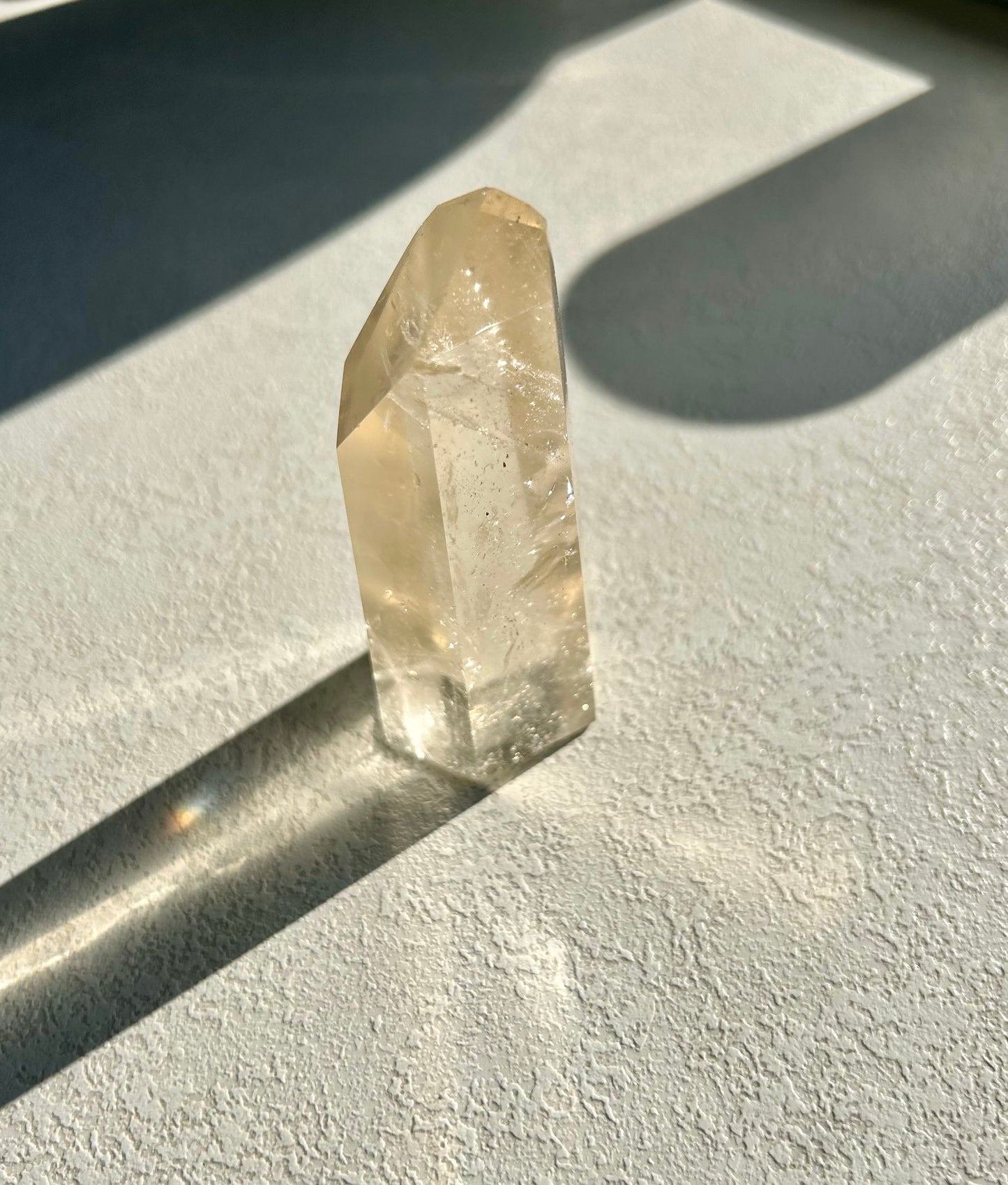 Pièces uniques en pointe de citrine naturelle