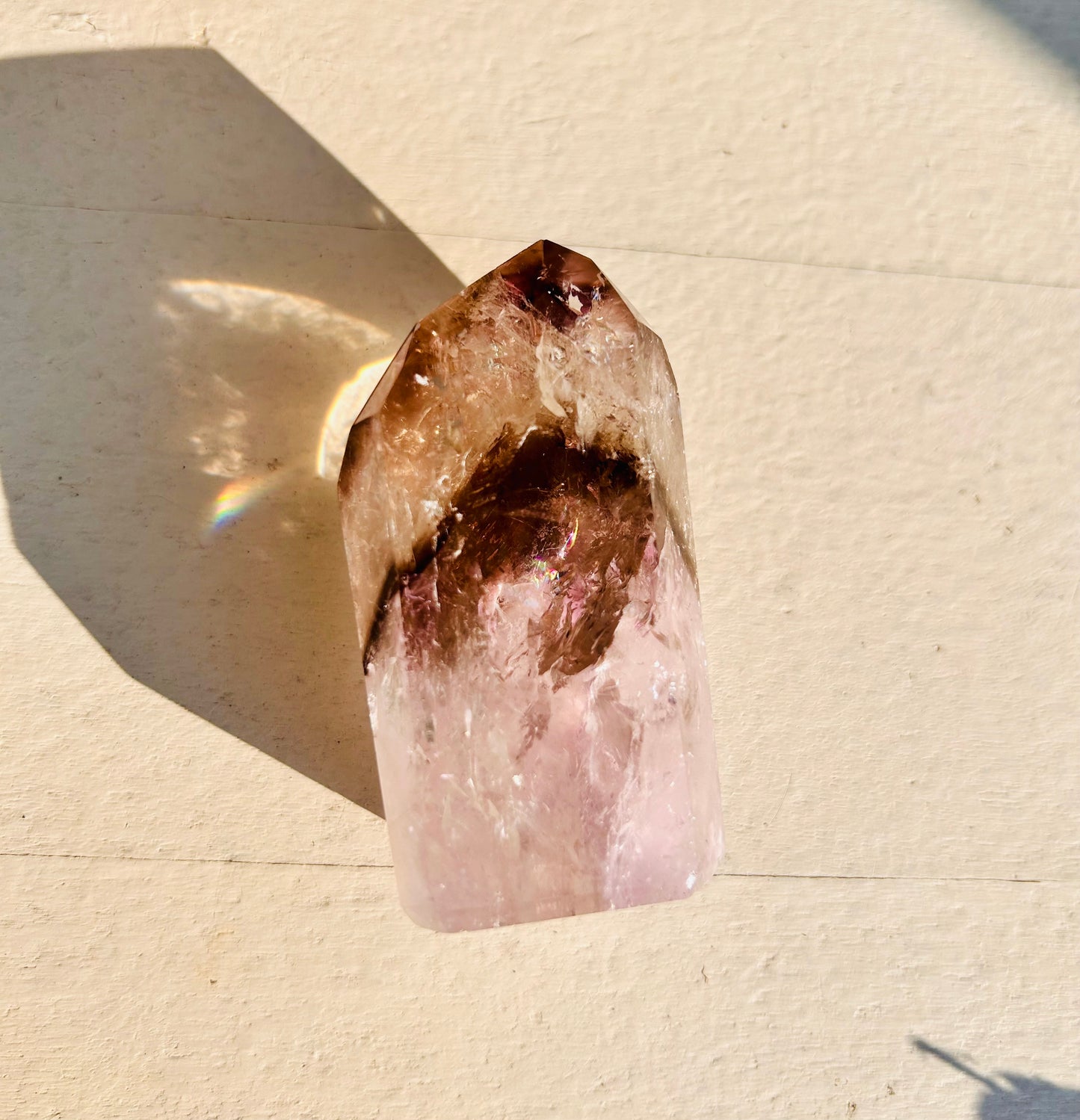 Quartz fumé/Améthyste fantôme | Unique