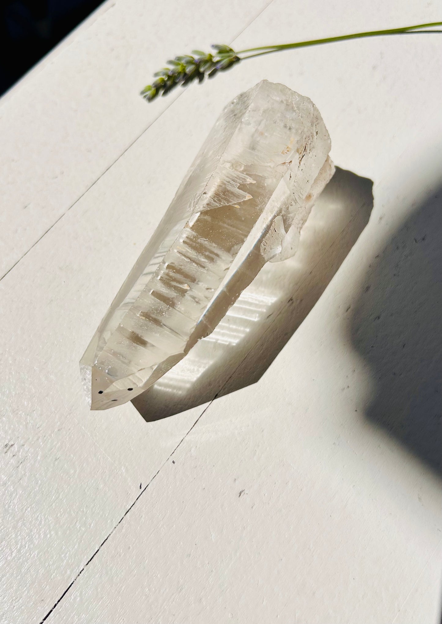 Cristal arc-en-ciel lémurien | Unique