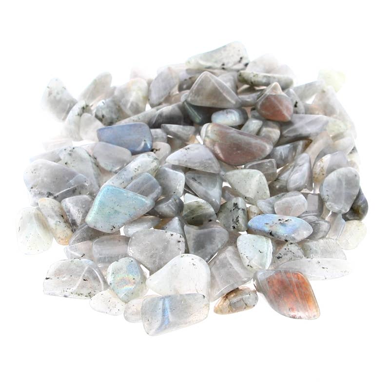 Pierres roulées en labradorite | Arc-en-ciel