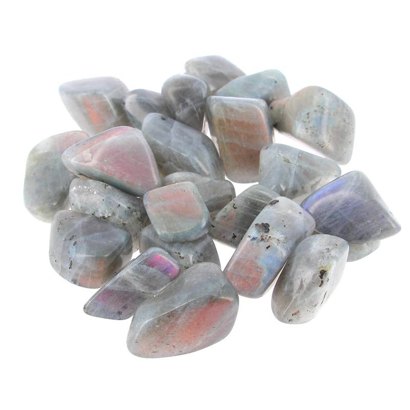 Pierres roulées en labradorite | Arc-en-ciel