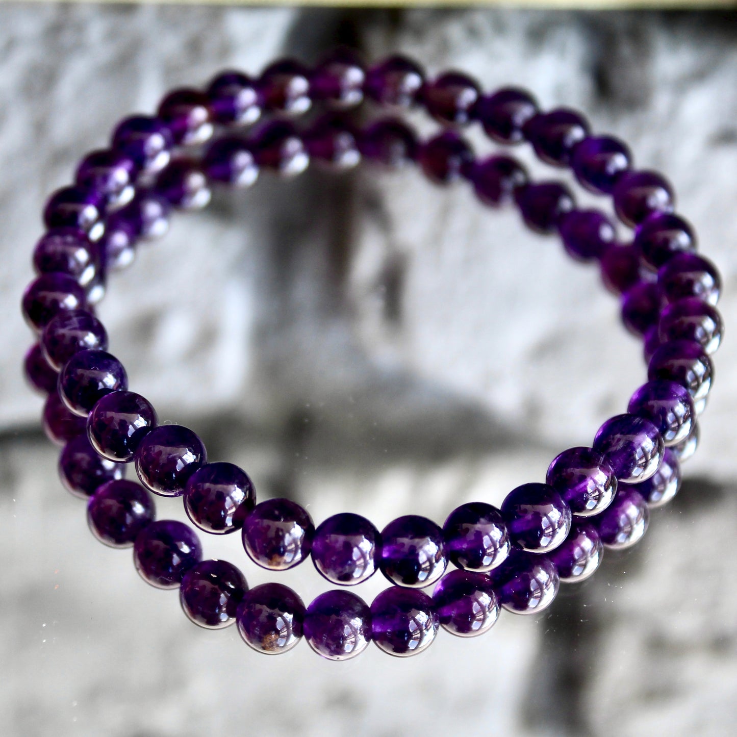 Bracelet en améthyste