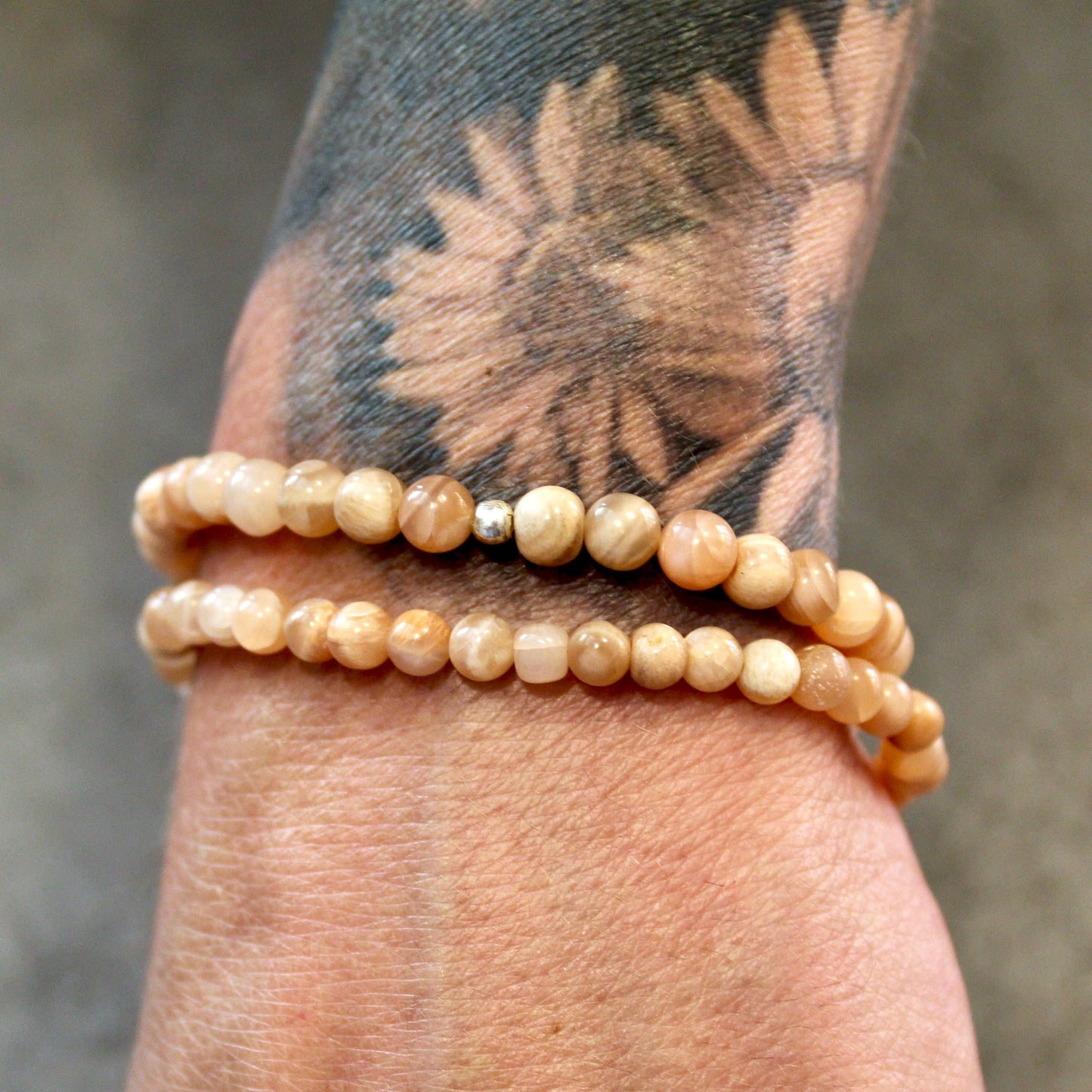 Mondstein Armband