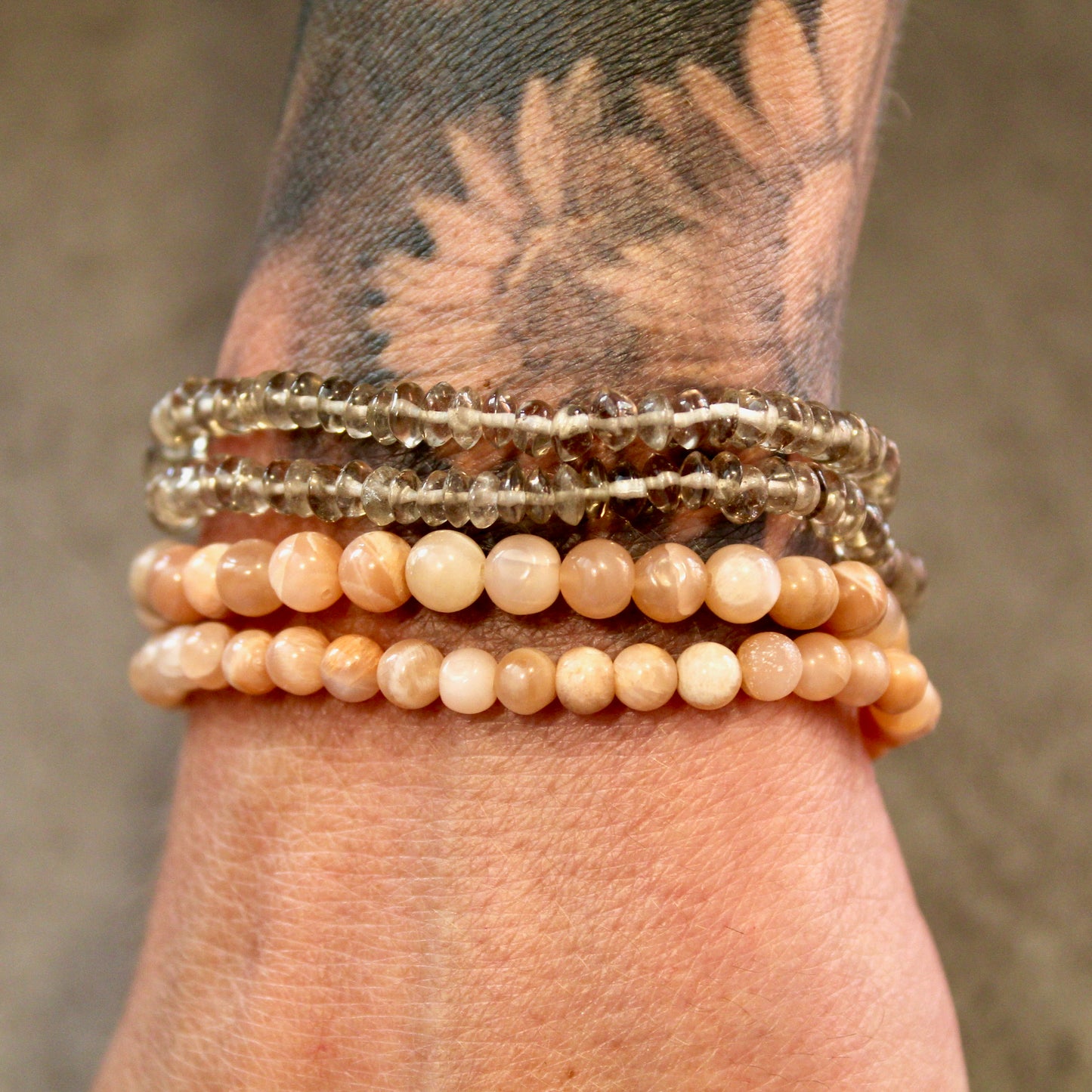Mondstein Armband