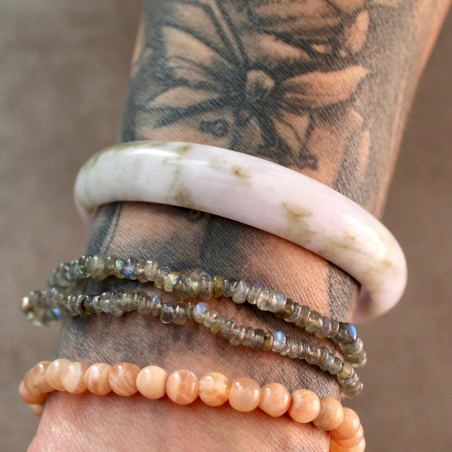 Mondstein Armband