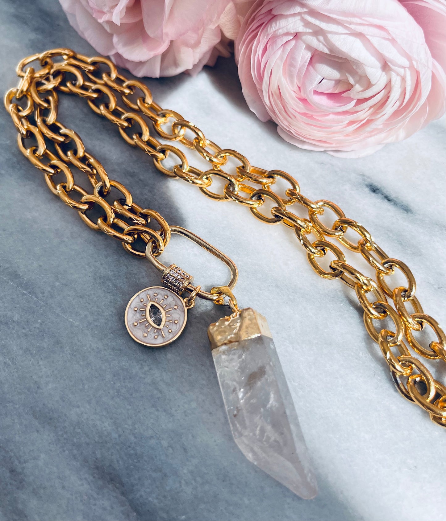 Hygieia - Collier statement en or