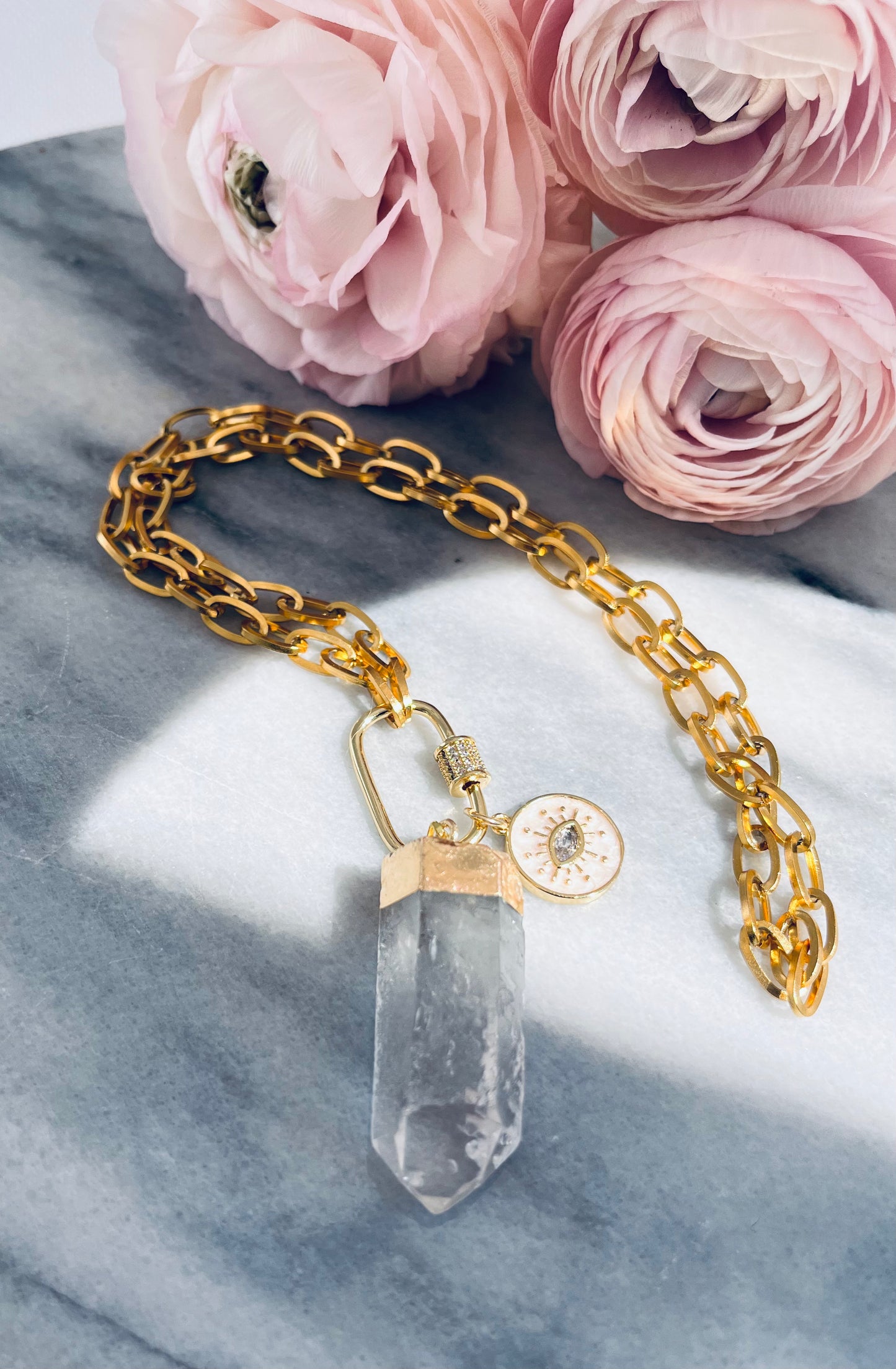 Hygieia - Collier statement en or