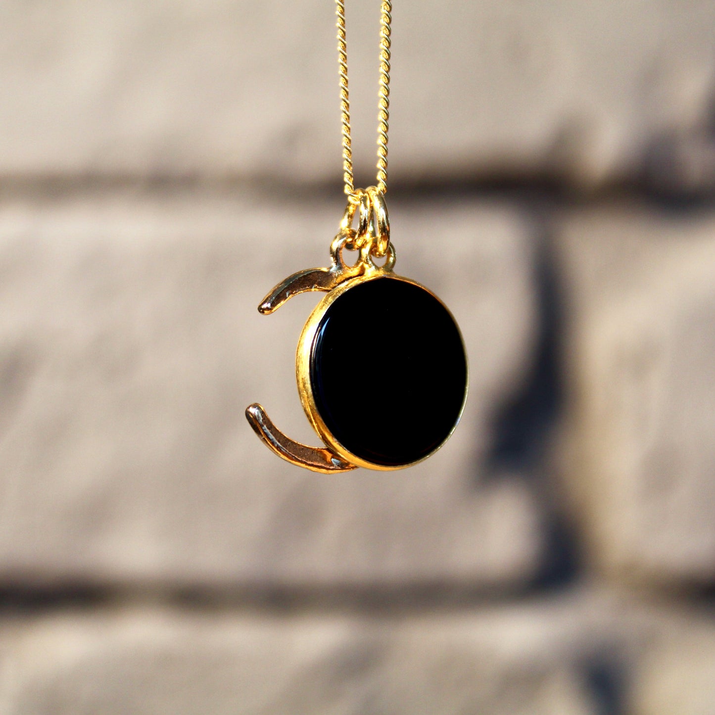 Collier en onyx | Black Luna