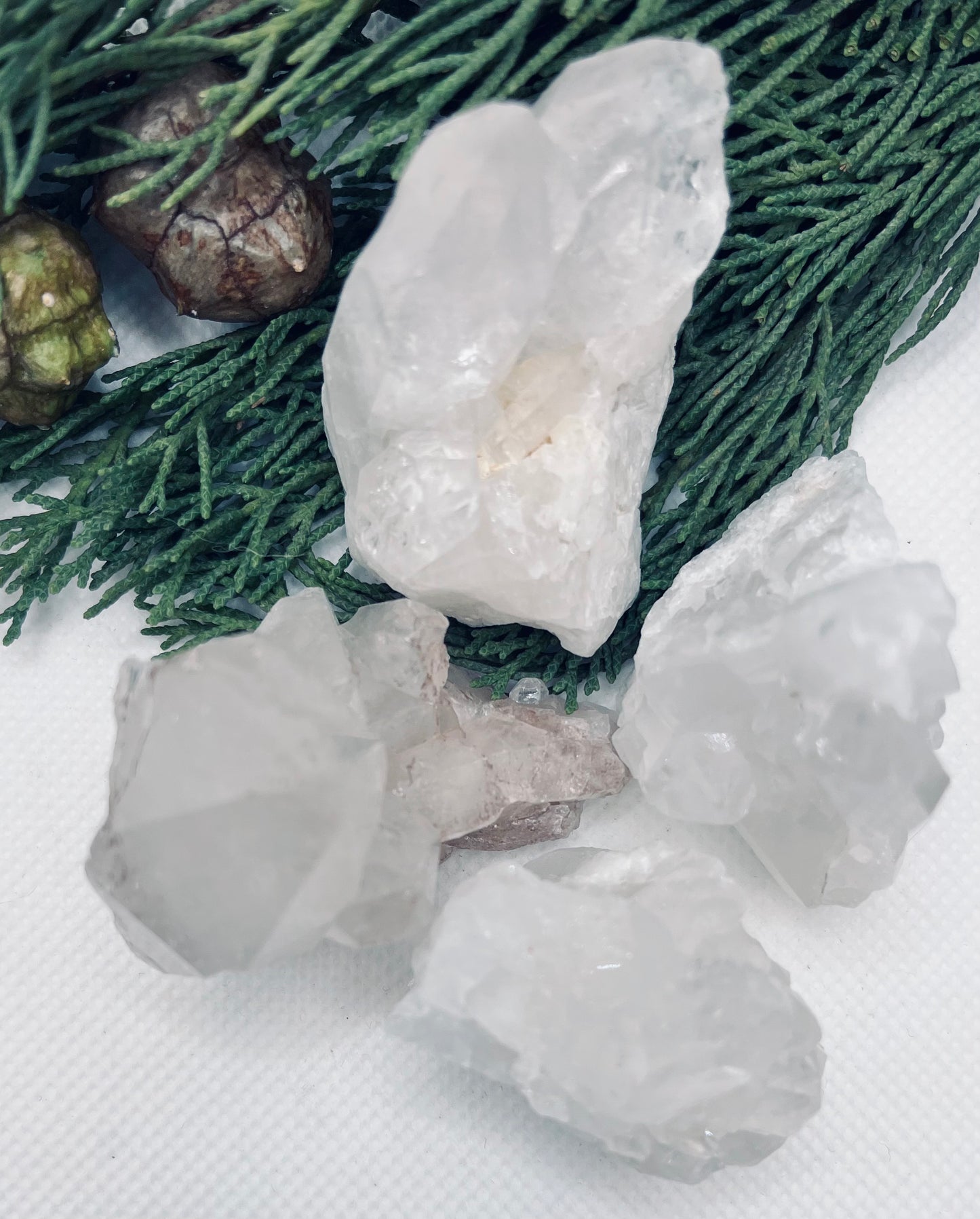 Petites marches en cristal de roche