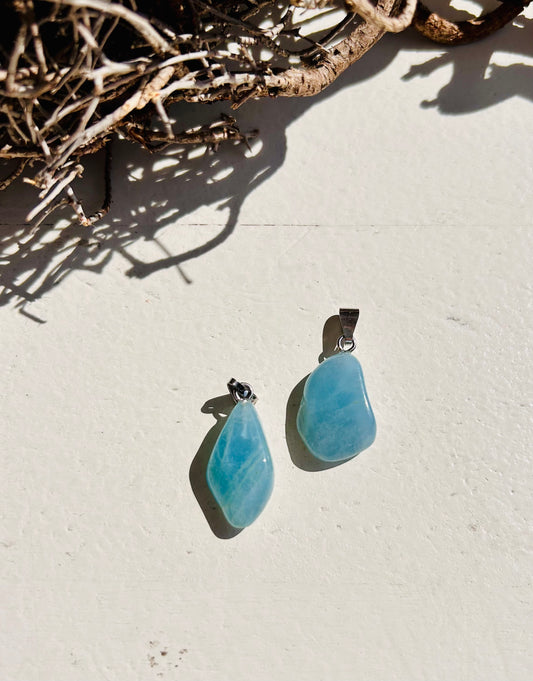 Pendentif aigue-marine