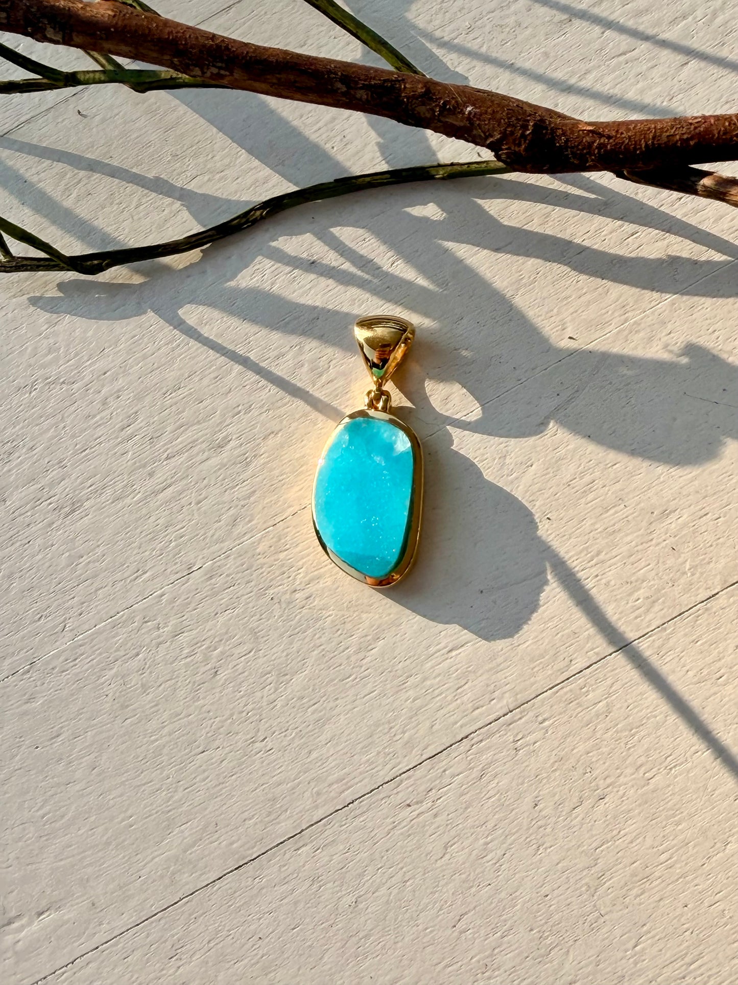 Hemimorphit Anhänger „Inner Truth“ – Einzelstück